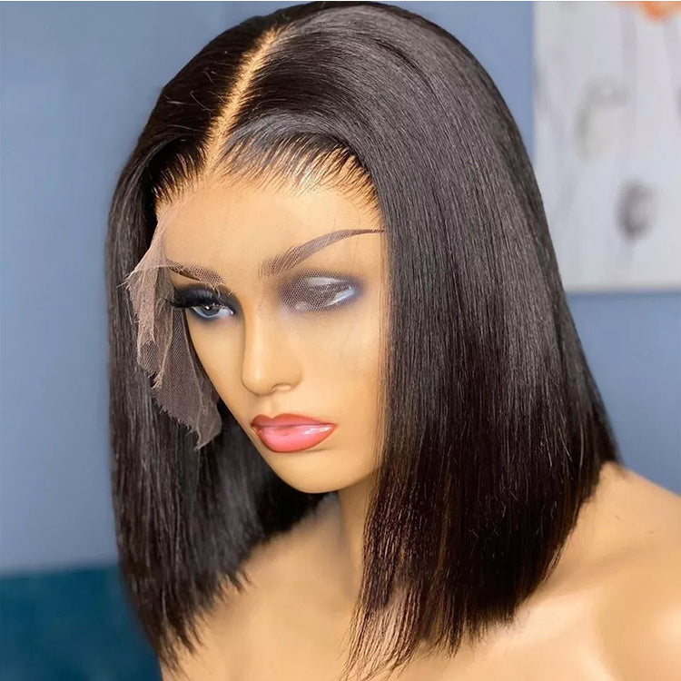 Lace Frontal Bob Straight Wig Human Hair