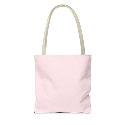 Spa Day Tote Bag – Pink Skincare Girl with Cucumber Eyes