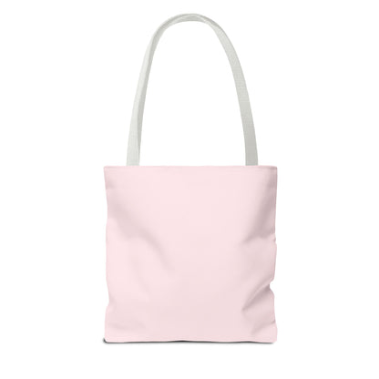 Spa Day Tote Bag – Pink Skincare Girl with Cucumber Eyes