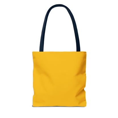 Beauty Addict Tote Bag — Bright Makeup Brush & Palette Art AOP Tote