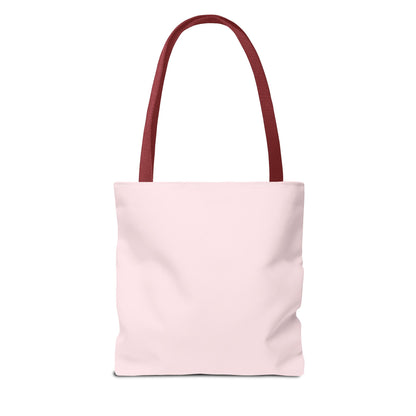 Spa Day Tote Bag – Pink Skincare Girl with Cucumber Eyes