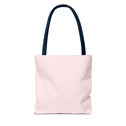 Spa Day Tote Bag – Pink Skincare Girl with Cucumber Eyes