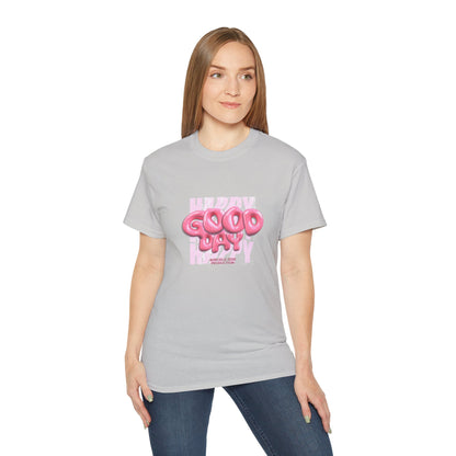 Good Day Pink Balloon Graphic Tee