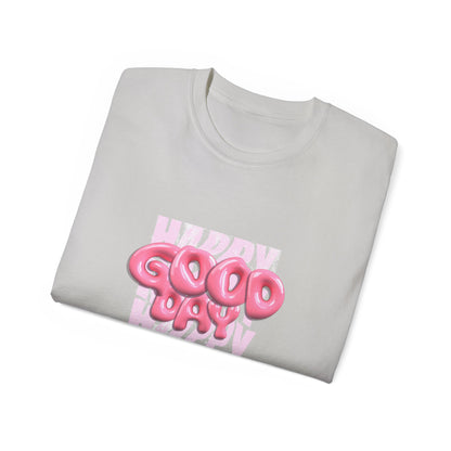 Good Day Pink Balloon Graphic Tee