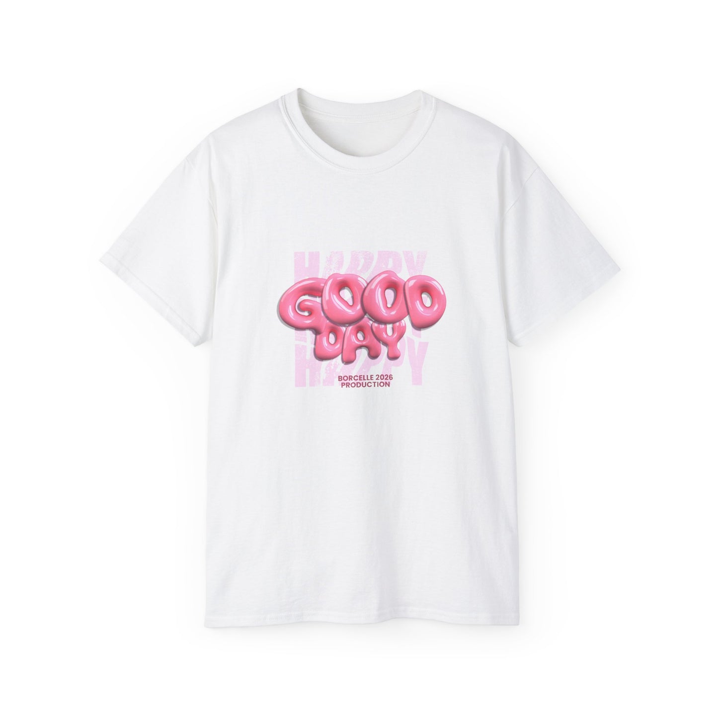 Good Day Pink Balloon Graphic Tee