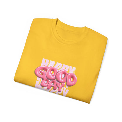 Good Day Pink Balloon Graphic Tee