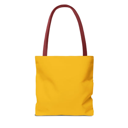 Beauty Addict Tote Bag — Bright Makeup Brush & Palette Art AOP Tote