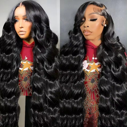 6x4 Closure Deep Wave Virgin Human Hair Wig
